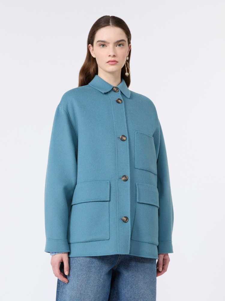 Giacca in doppio di lana - AZZURRO - Max Mara - 2