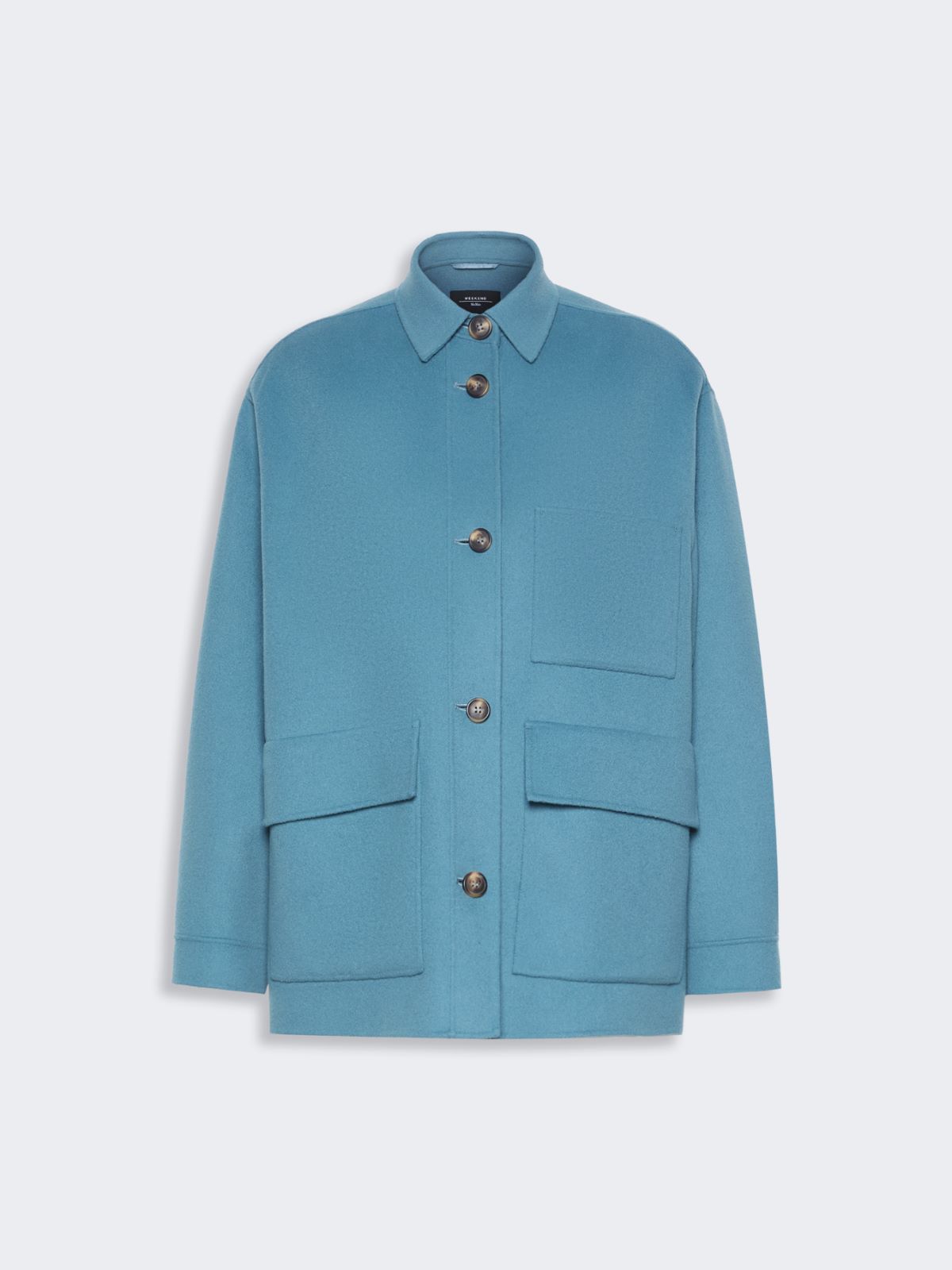 Giacca in doppio di lana - AZZURRO - Max Mara - 6