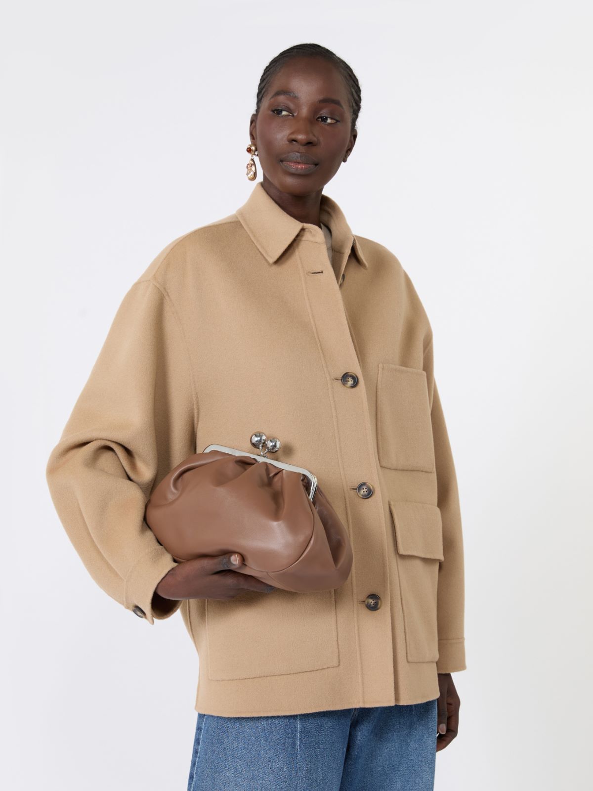 Giacca in doppio di lana - CAMMELLO - Max Mara - 4