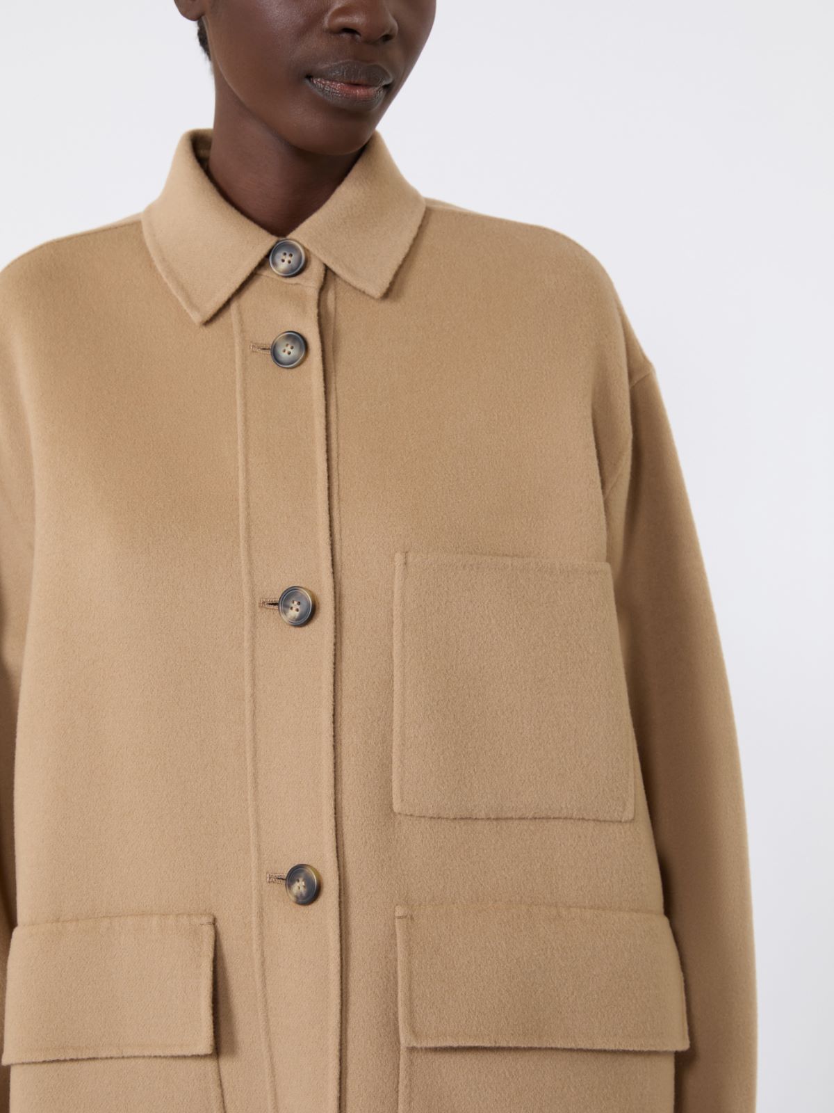Giacca in doppio di lana - CAMMELLO - Max Mara - 5