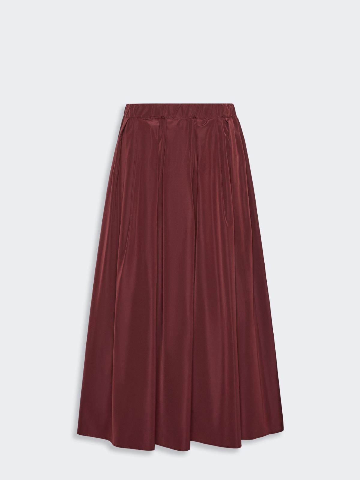Long taffeta skirt - BORDEAUX - Max Mara - 4