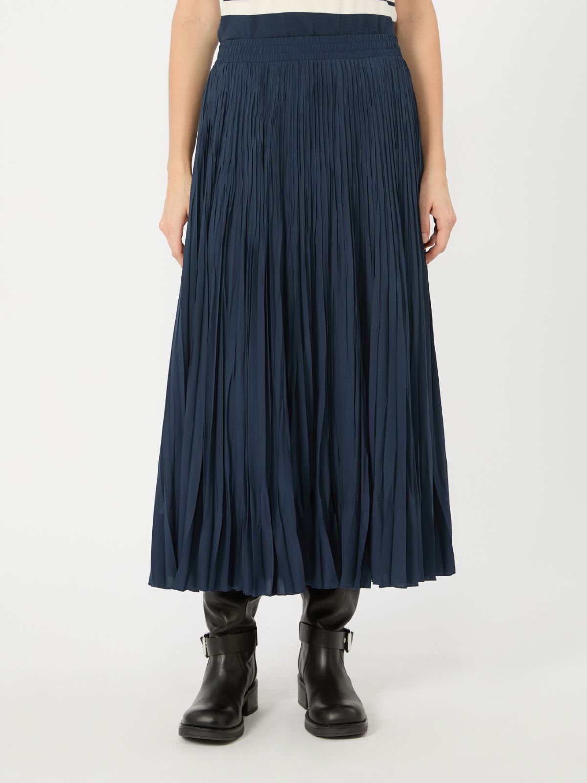 Plisseerock - BLAU - Max Mara - 2