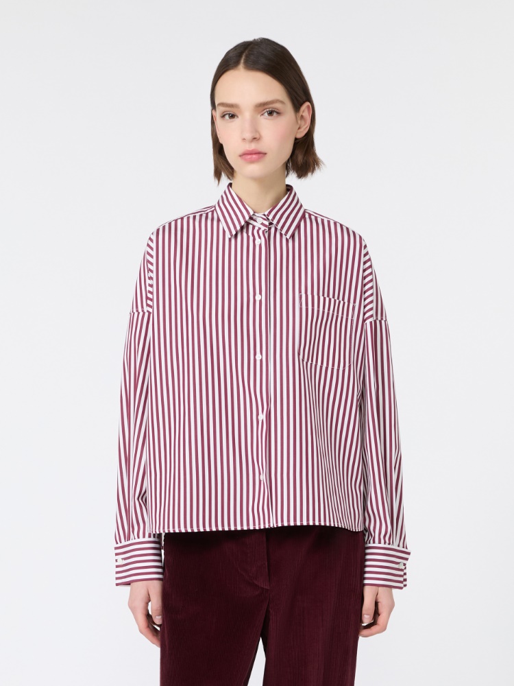 Camicia in popeline di cotone - BORDEAUX - Max Mara - 2