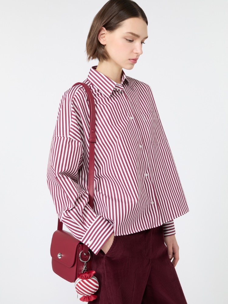 Camicia in popeline di cotone - BORDEAUX - Max Mara - 4