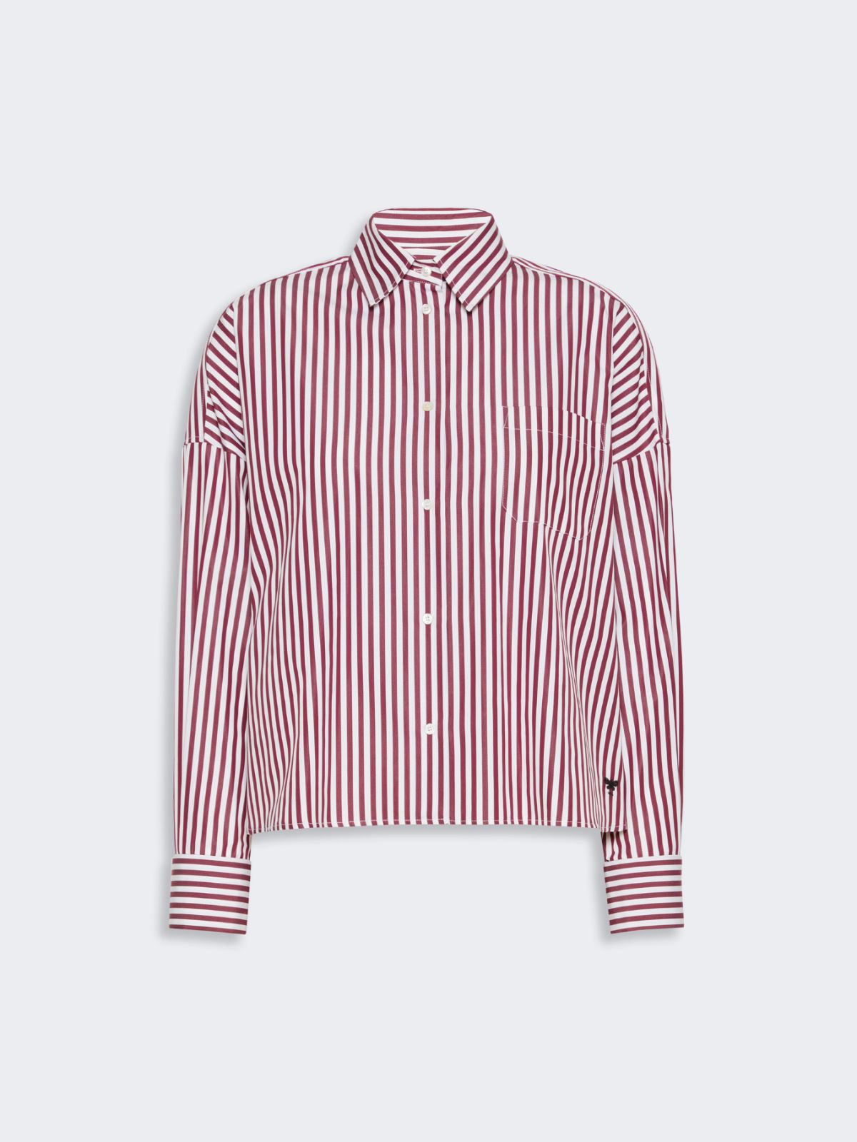 Camicia in popeline di cotone - BORDEAUX - Max Mara - 5