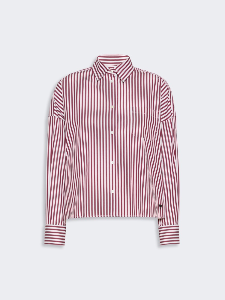 Camicia in popeline di cotone - BORDEAUX - Max Mara - 5