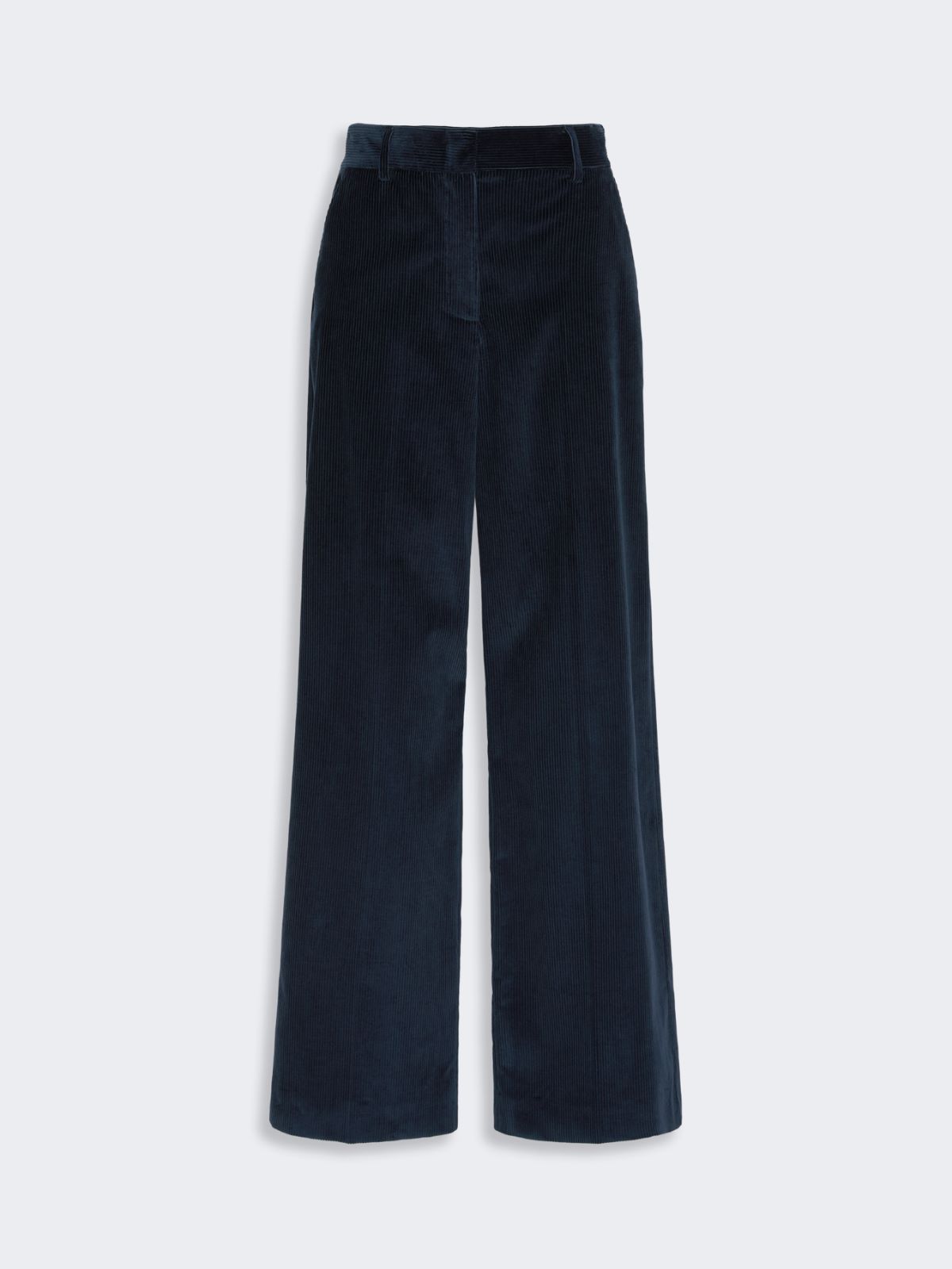 Cotton velvet trousers - NAVY - Max Mara - 5