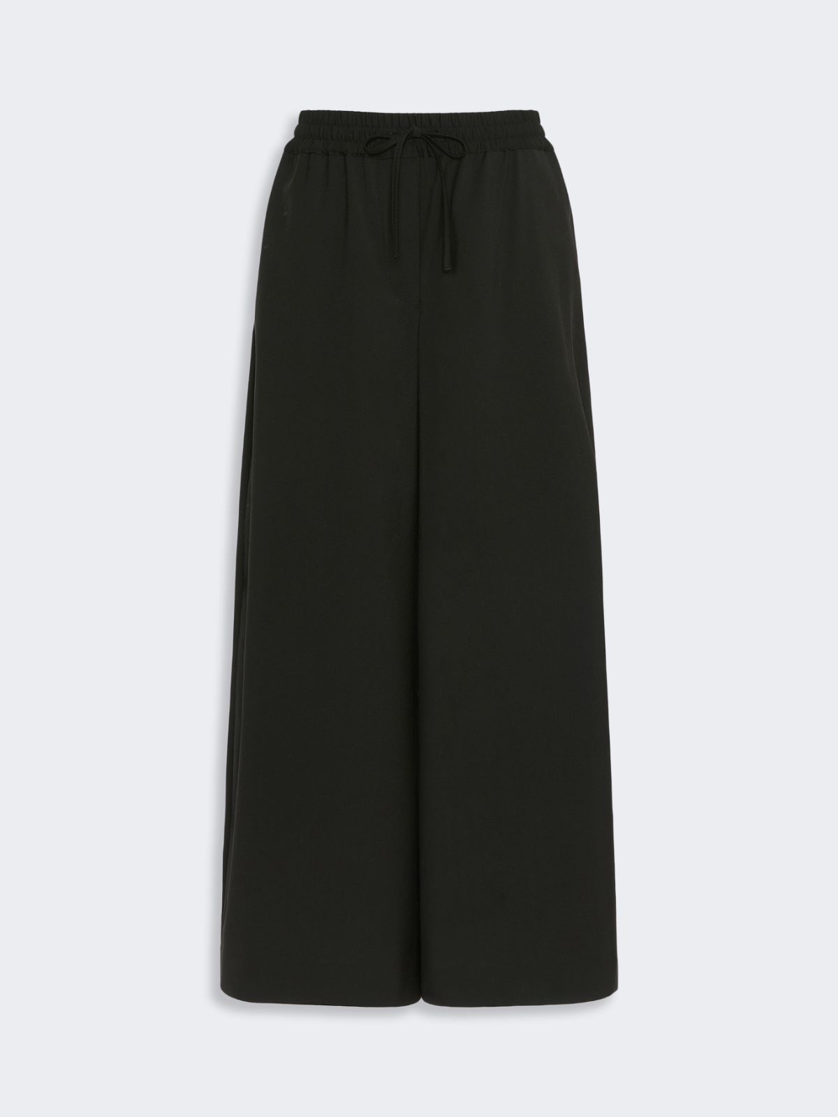 Jogginghose aus Wollstretch - SCHWARZ - Max Mara - 4
