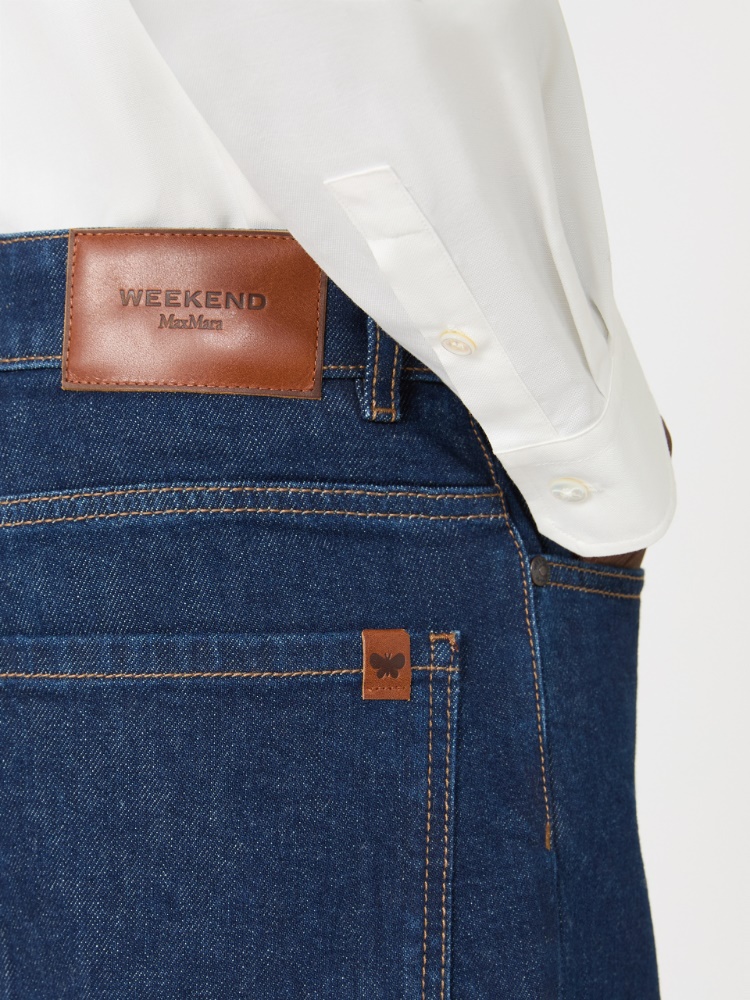Straight-leg denim jeans - NAVY - Max Mara - 4