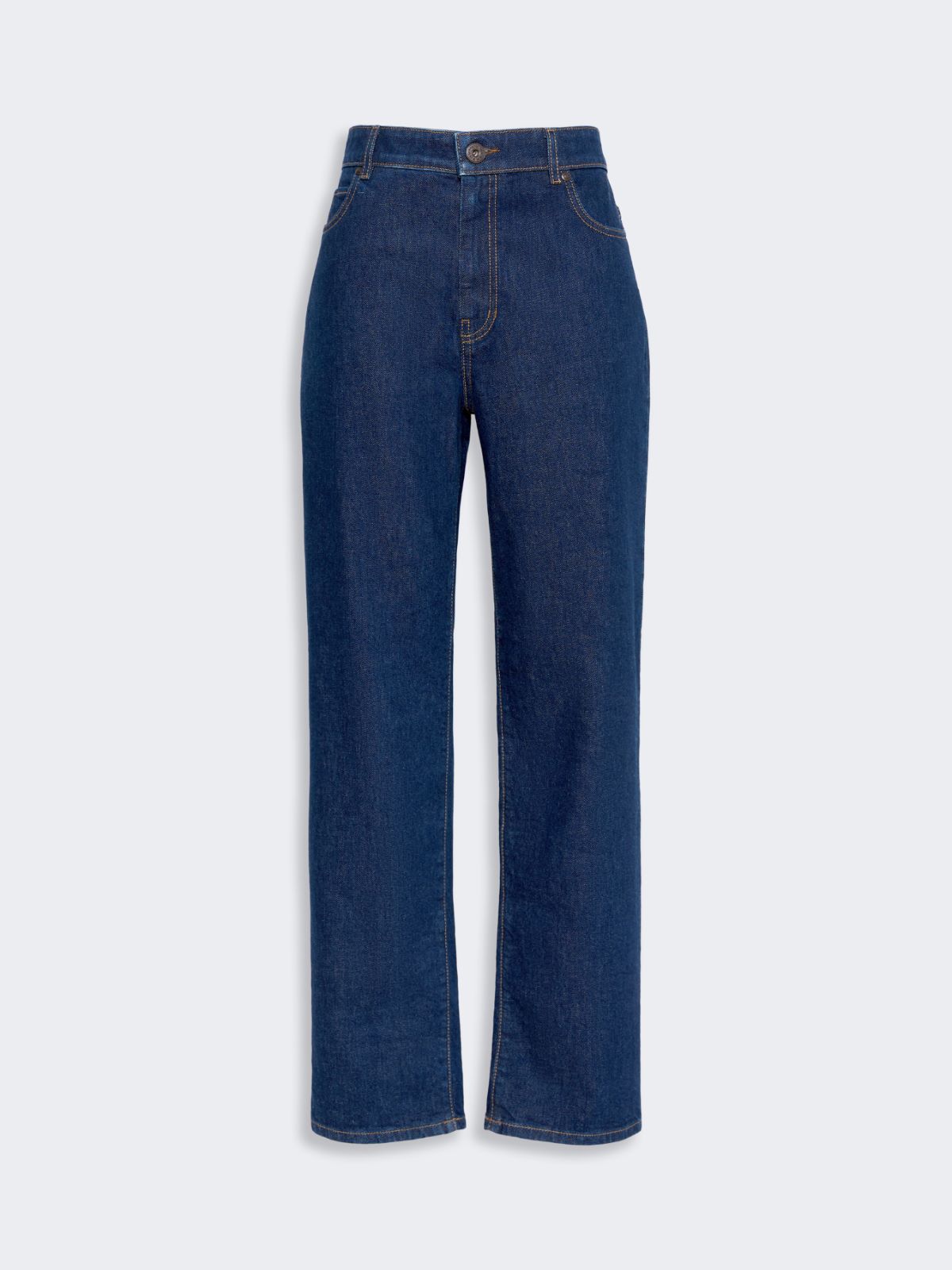 Straight-leg denim jeans - NAVY - Max Mara - 5