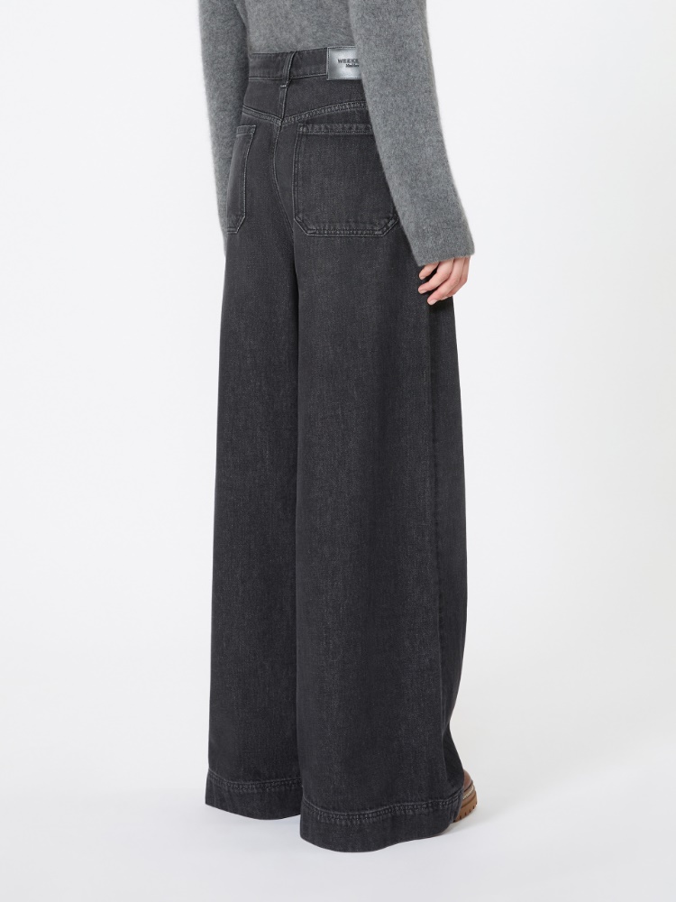 치로 데님 트라우저 - BLACK - Max Mara - 3