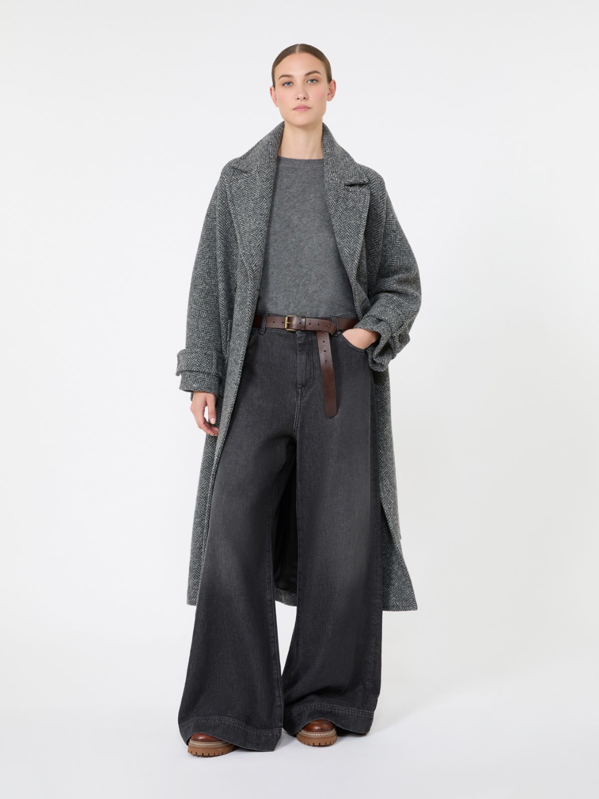 치로 데님 트라우저 - BLACK - Max Mara