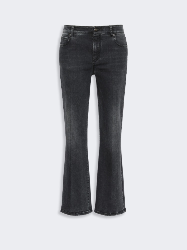 Slim-Fit-Jeans aus Superstretch-Denim - SCHWARZ - 4