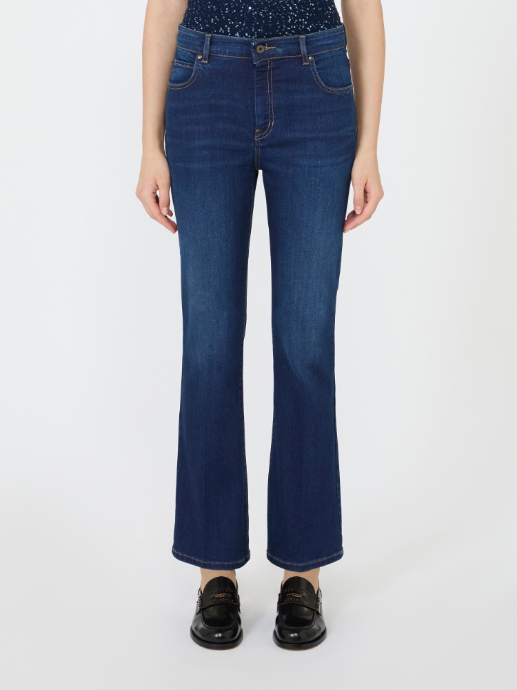Slim-fit super stretch denim jeans - NAVY - Max Mara - 2