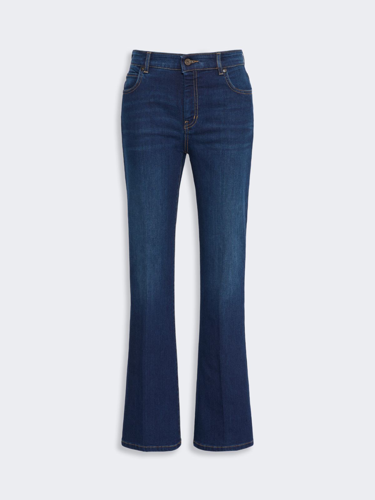 Slim-fit super stretch denim jeans - NAVY - Max Mara - 5