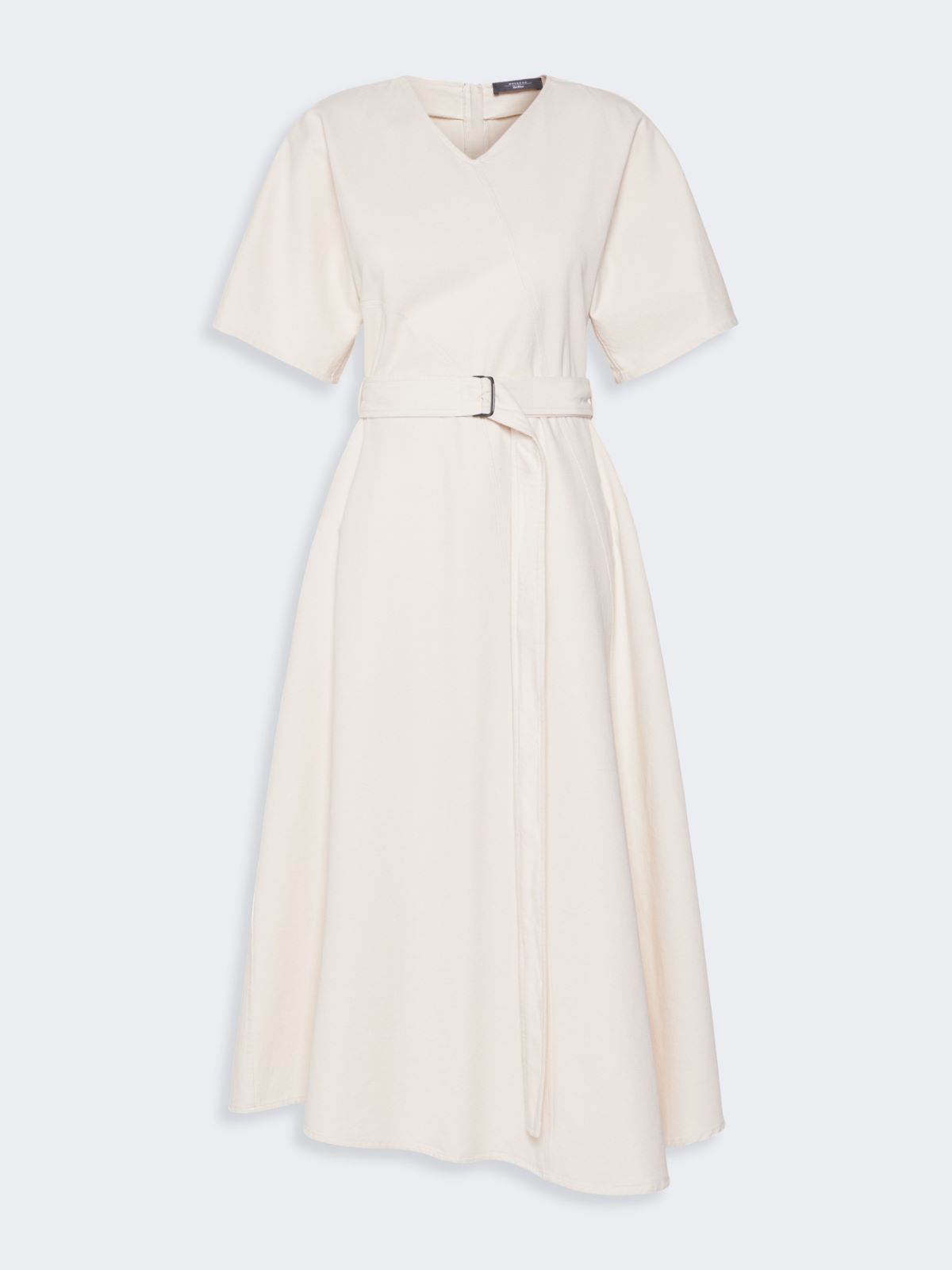 Washed cotton dress - ECRU - Max Mara - 5