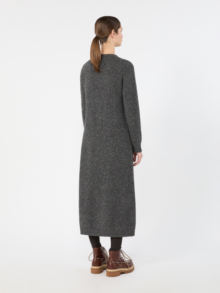 Dress in wool-blend tweed - DARK GREY - Max Mara - 3
