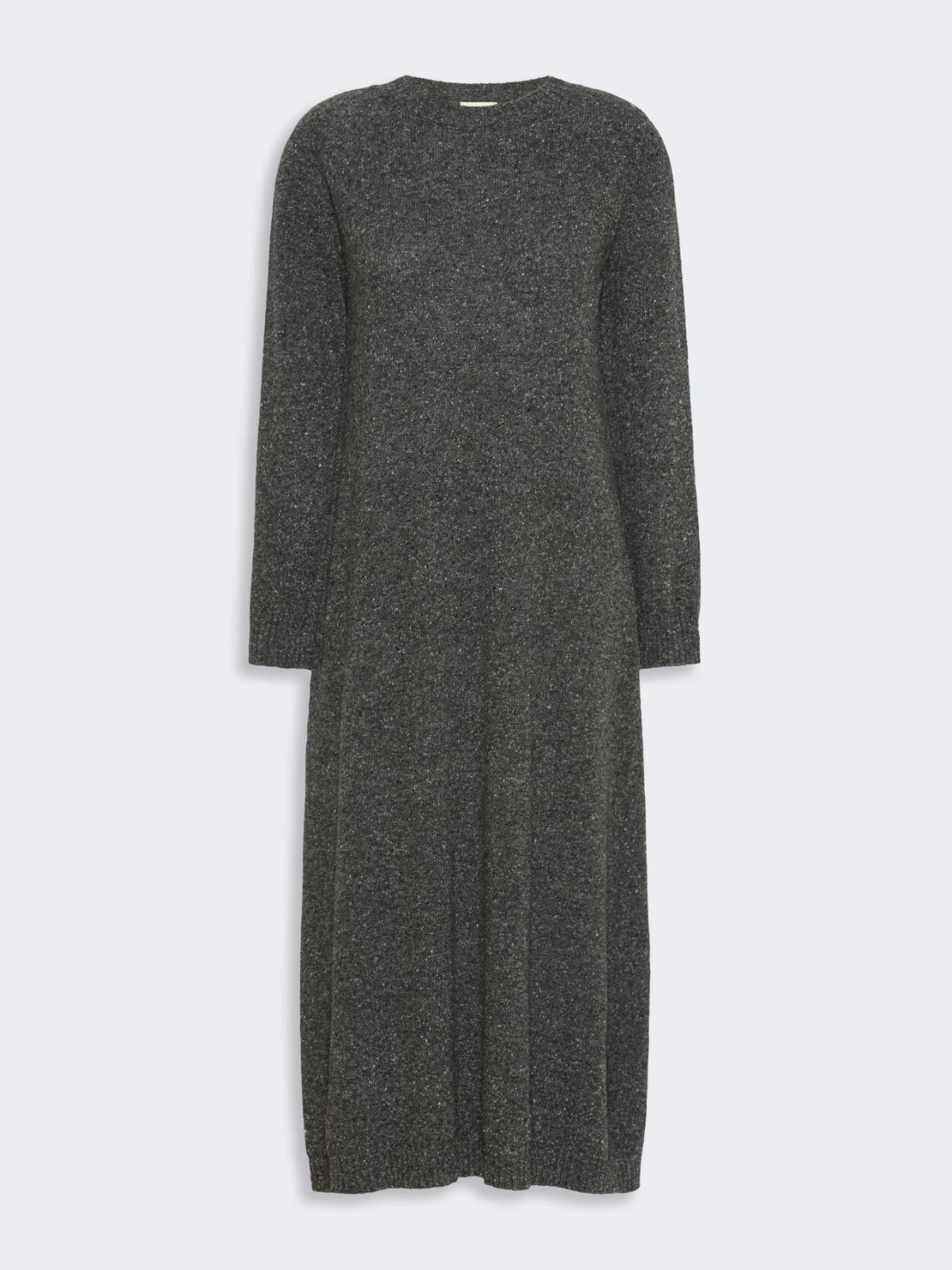Dress in wool-blend tweed - DARK GREY - Max Mara - 4