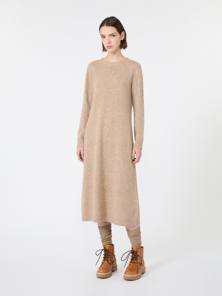 Dress in wool-blend tweed - BEIGE - Max Mara - 2