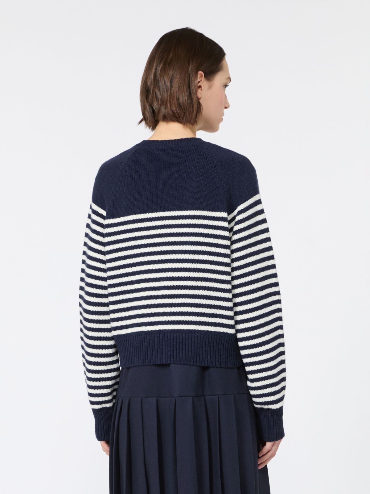 Cardigan in filato di lana - BLU - Max Mara - 3