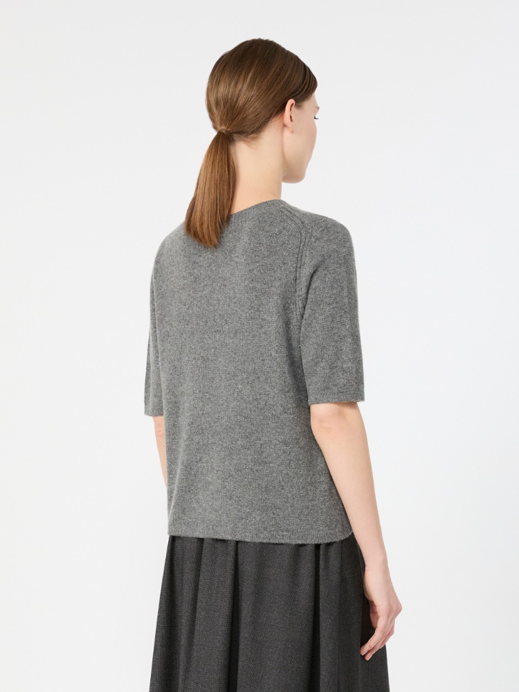 Cashmere yarn jumper - DARK GREY - Max Mara - 3