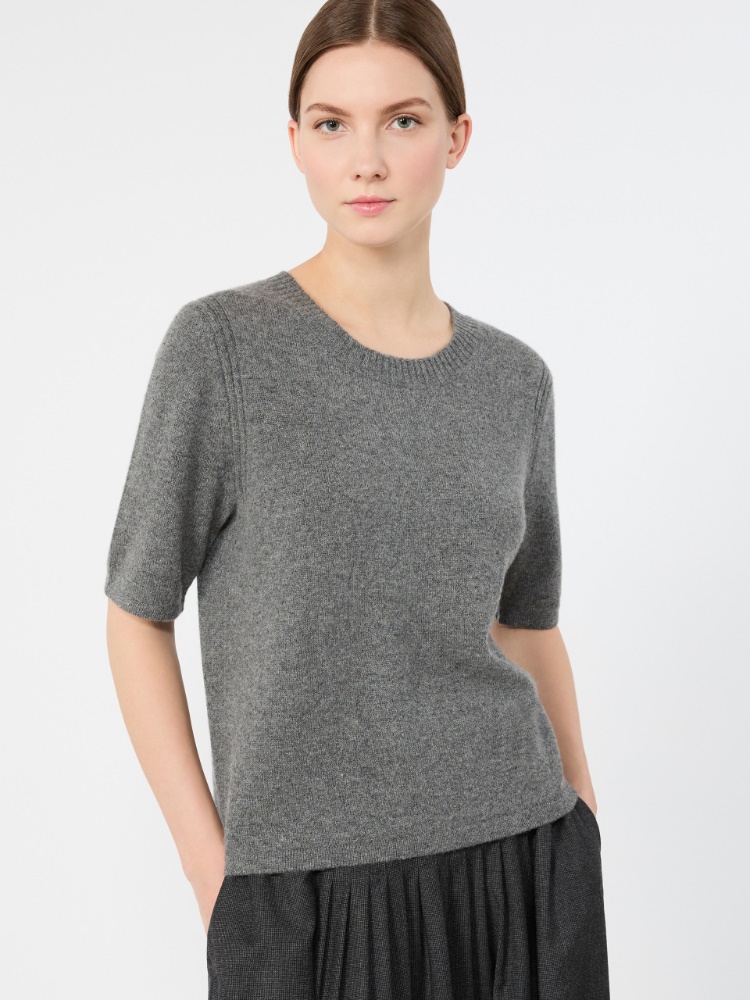 Cashmere yarn jumper - DARK GREY - Max Mara - 4