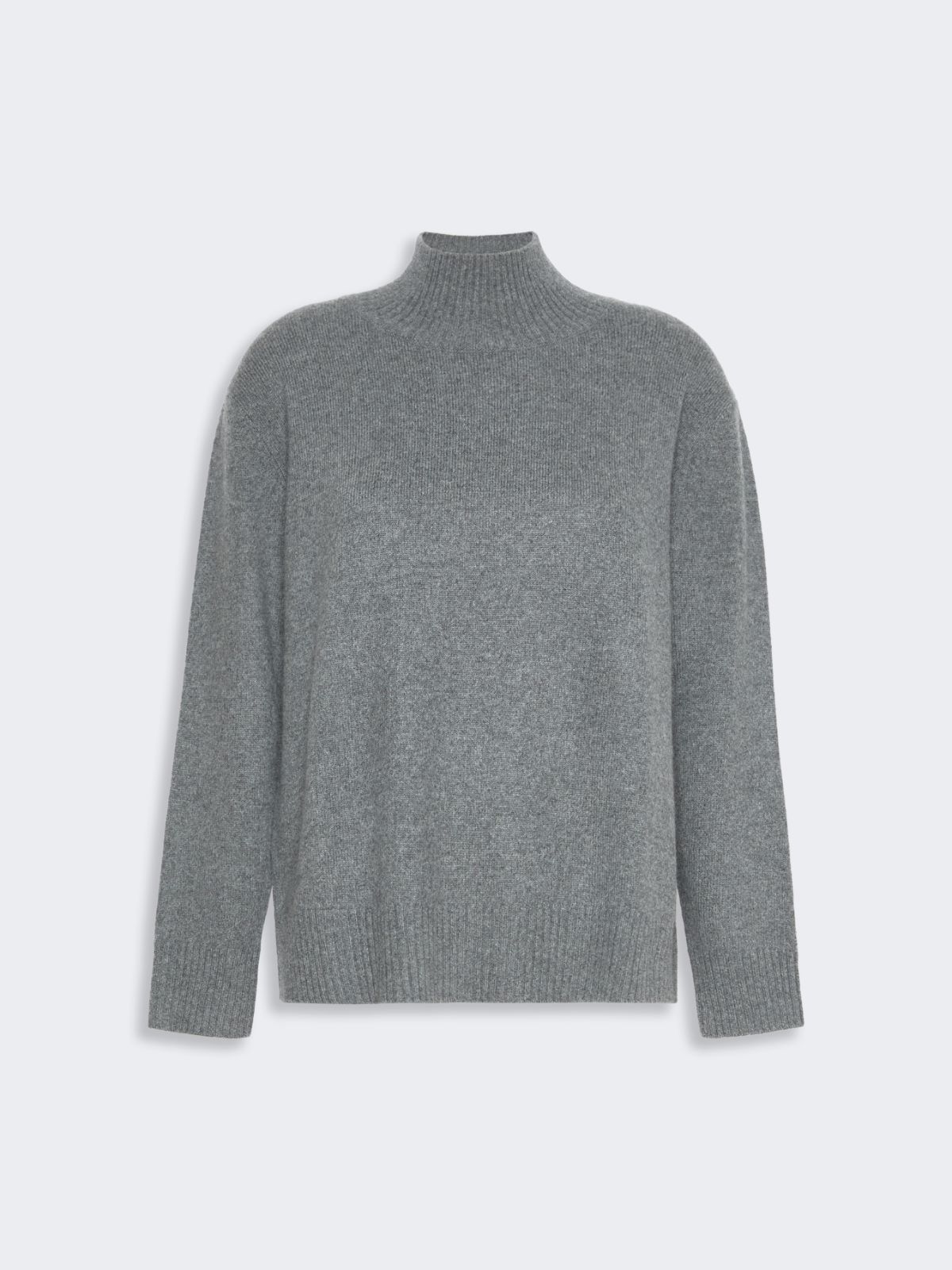 Cashmere turtleneck sweater - DARK GREY - Max Mara - 5