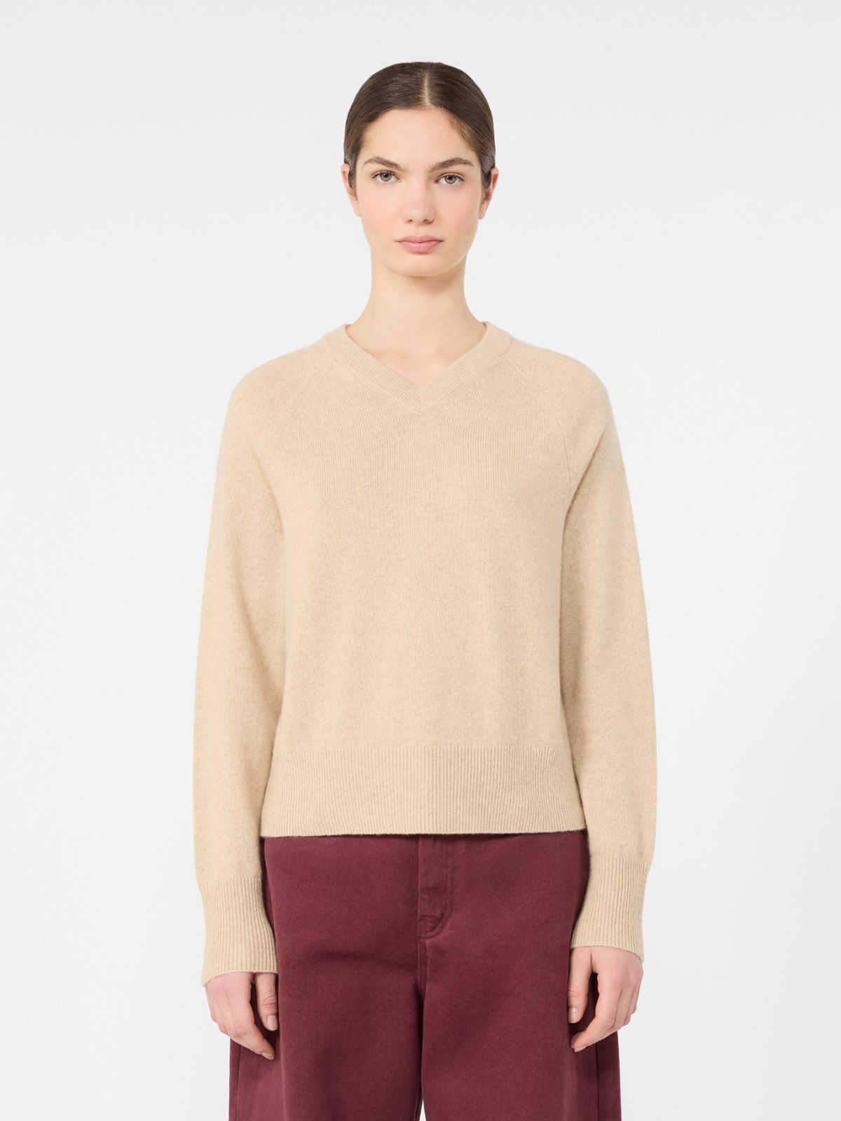 Cashmere sweater - BEIGE - Max Mara - 2