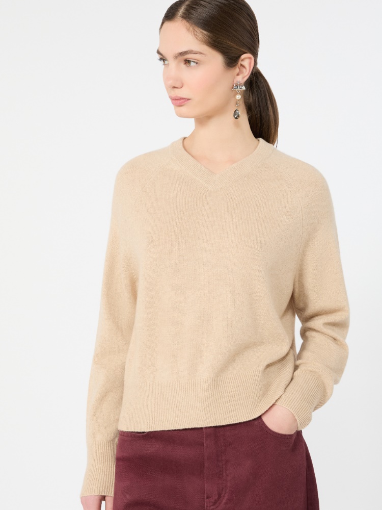 Cashmere sweater - BEIGE - Max Mara - 4