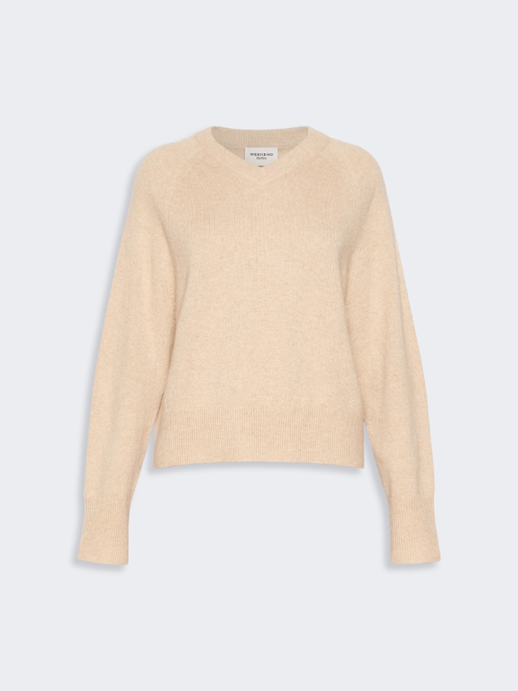 Cashmere sweater - BEIGE