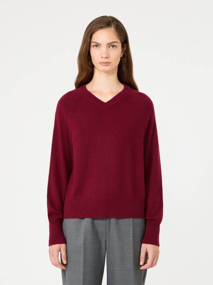 Cashmere sweater - BORDEAUX - Max Mara - 2