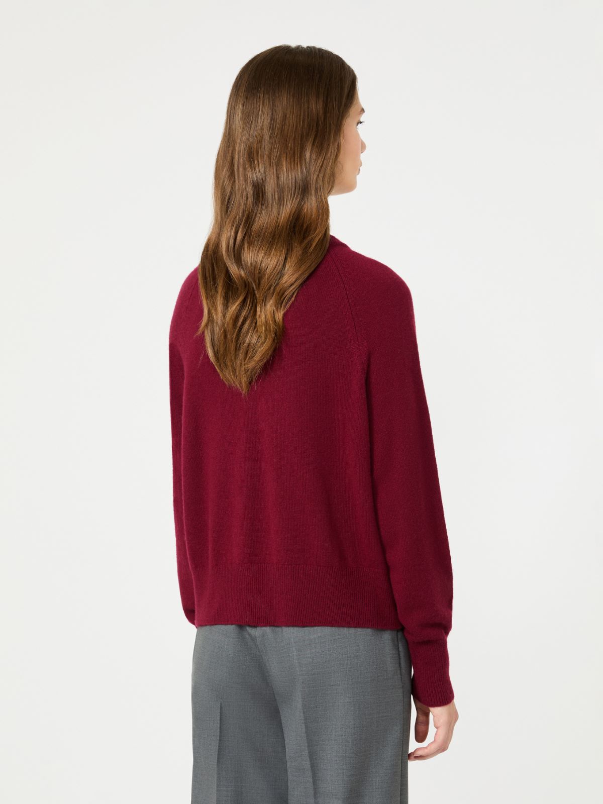 Cashmere sweater - BORDEAUX - Max Mara - 3