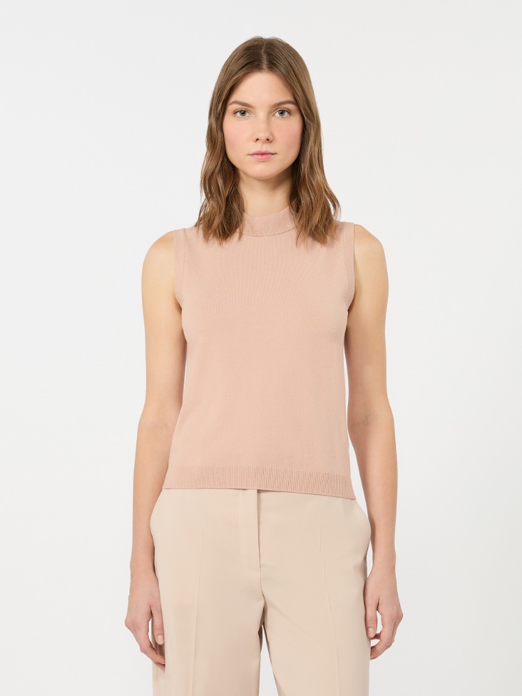Stretch viscose sweater - PINK - 2