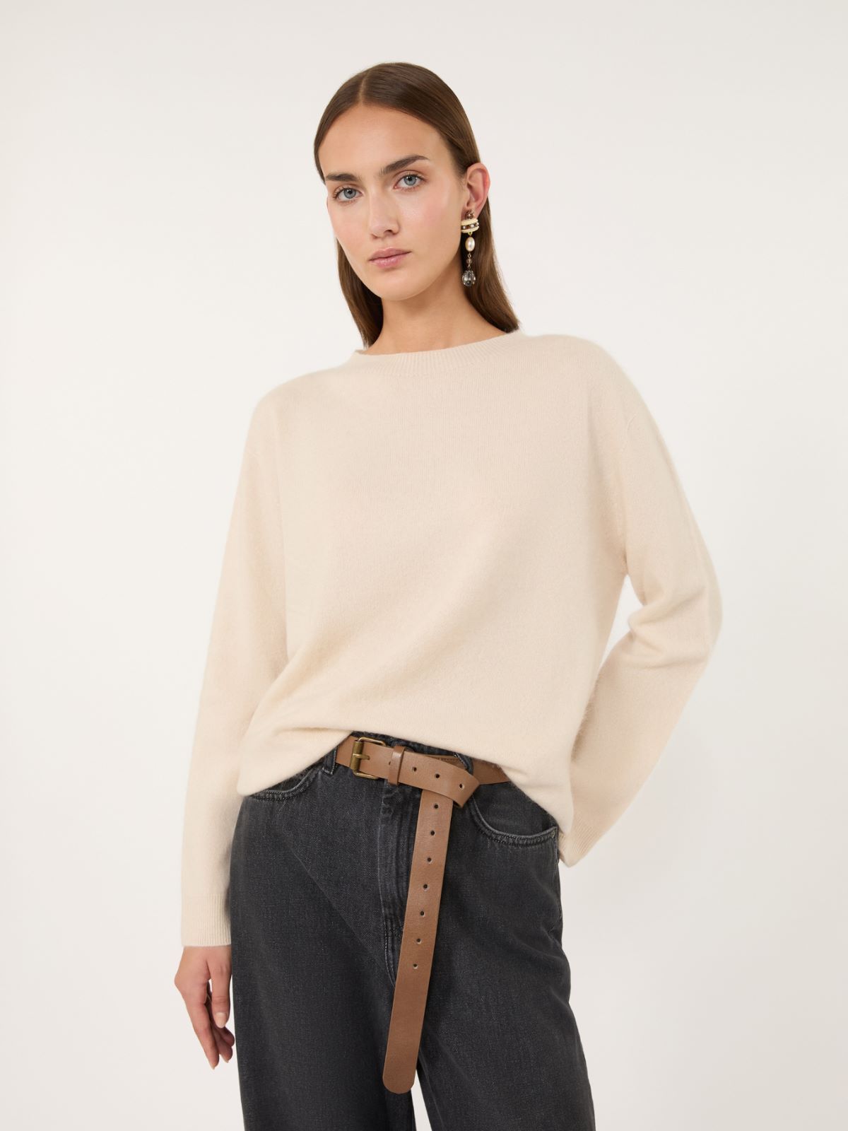 Wool and cashmere crewneck sweater - ICE - Max Mara - 4
