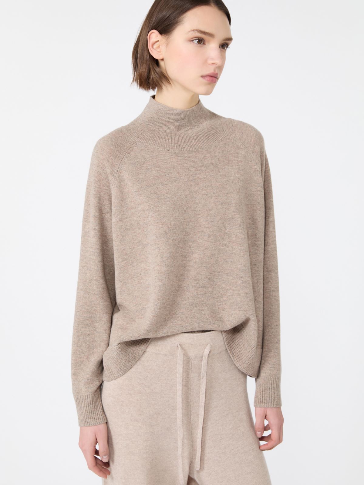 자리나 울 스웨터 - HAZELNUT BROWN - Max Mara - 4