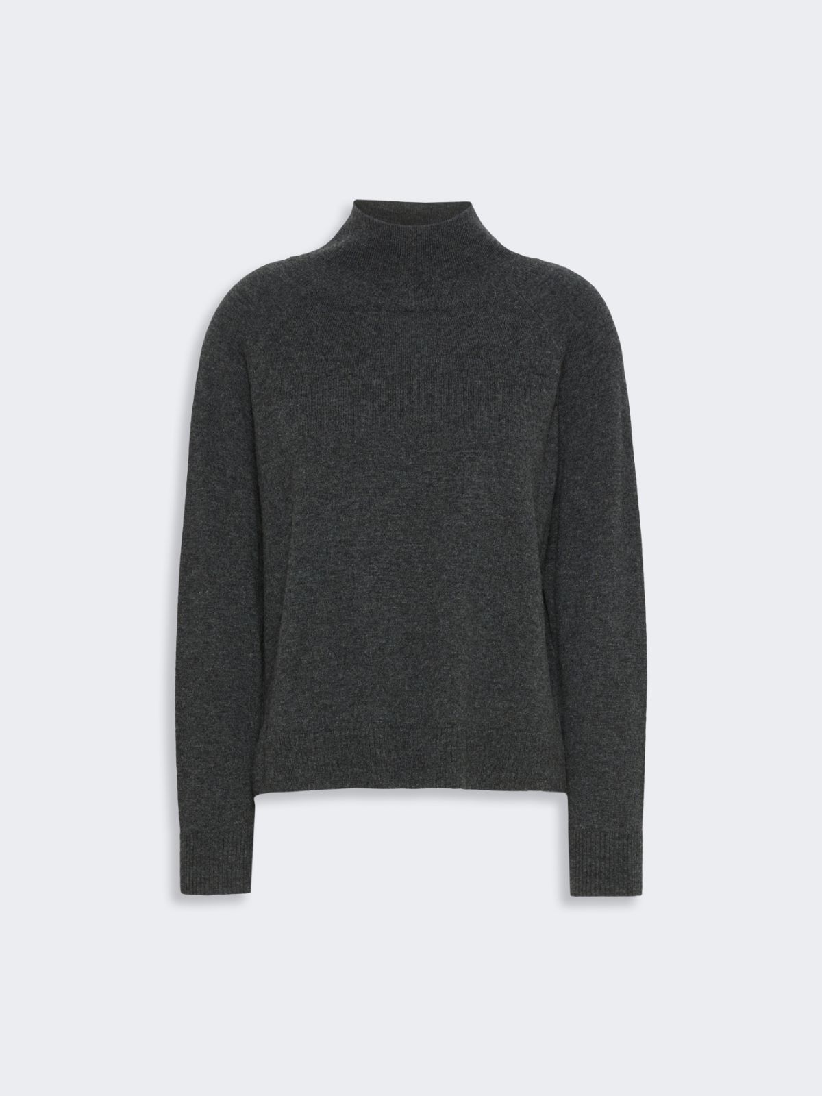 Carded wool and cashmere yarn sweater - DARK GREY - Max Mara - 5