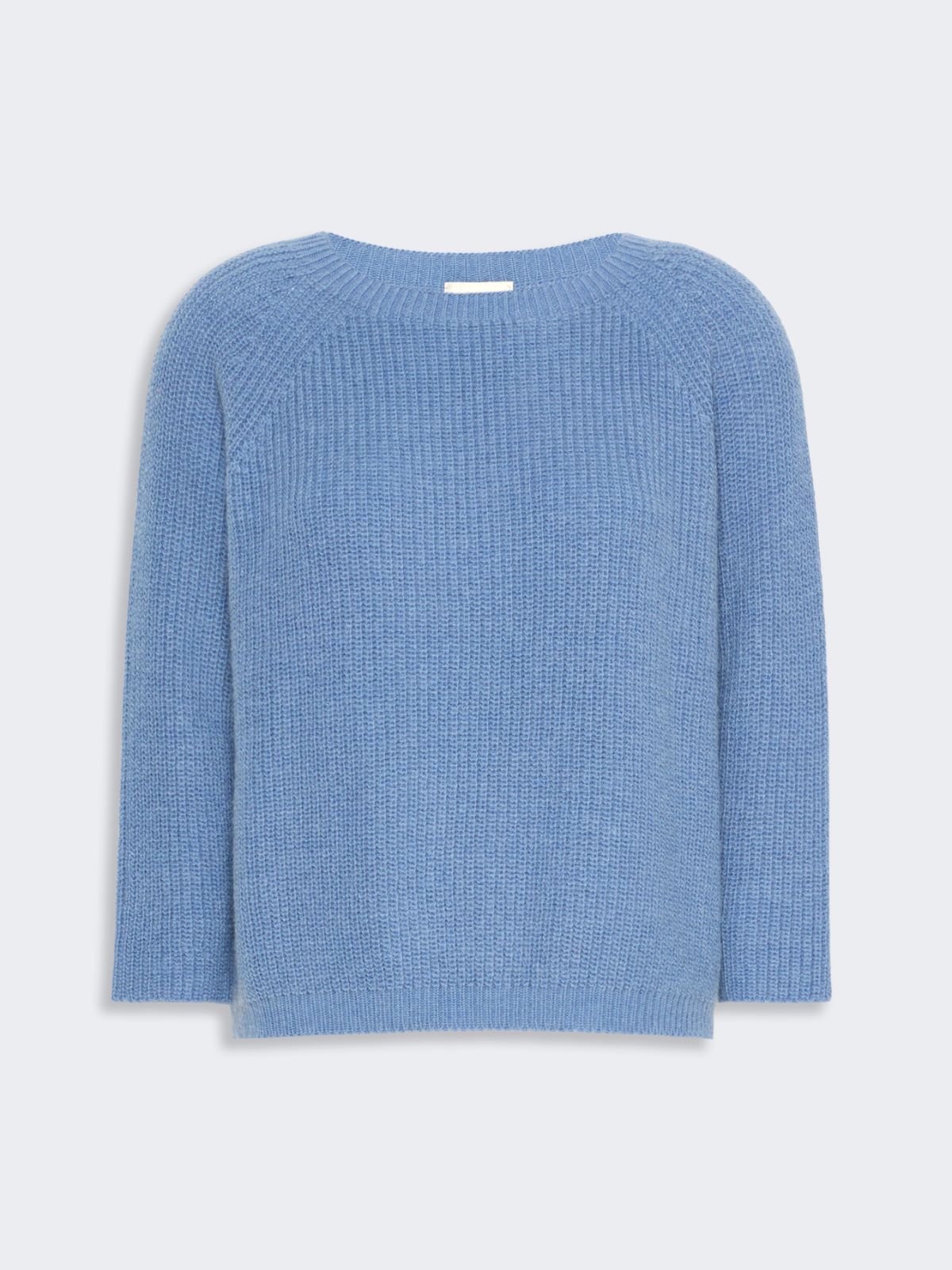 Mohair blend knit jumper - LIGHT BLUE - Max Mara - 5