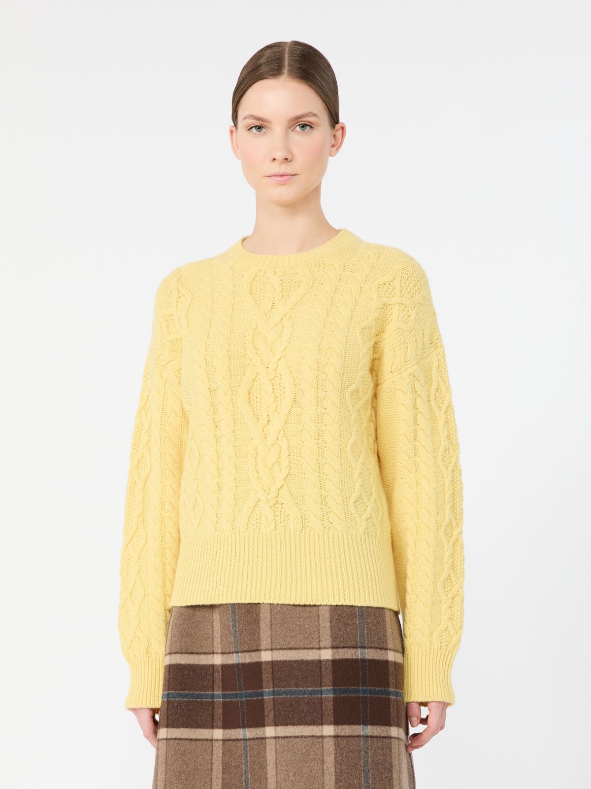 Maglia in filato di lana a trecce - MIELE - Max Mara - 2