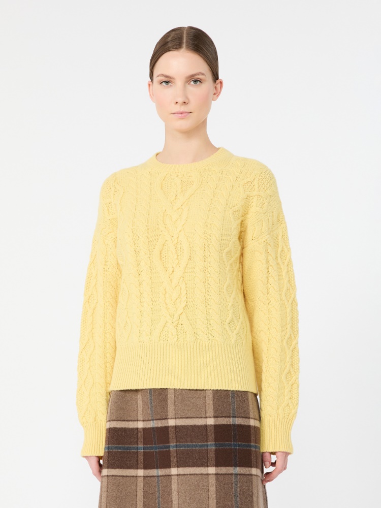 Maglia in filato di lana a trecce - MIELE - Max Mara - 2