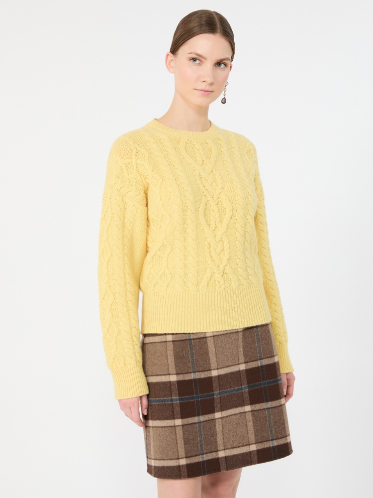 Maglia in filato di lana a trecce - MIELE - Max Mara - 4