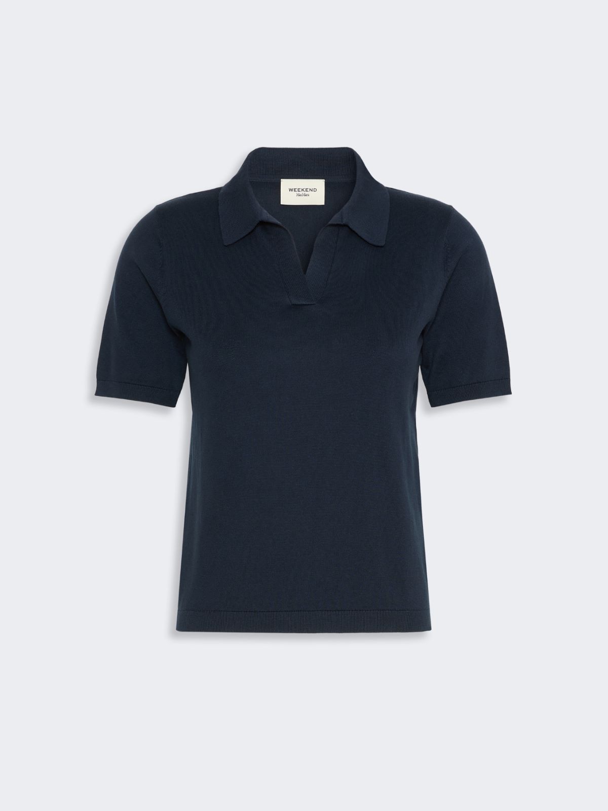Silk and cotton yarn sweater - NAVY - Max Mara - 5