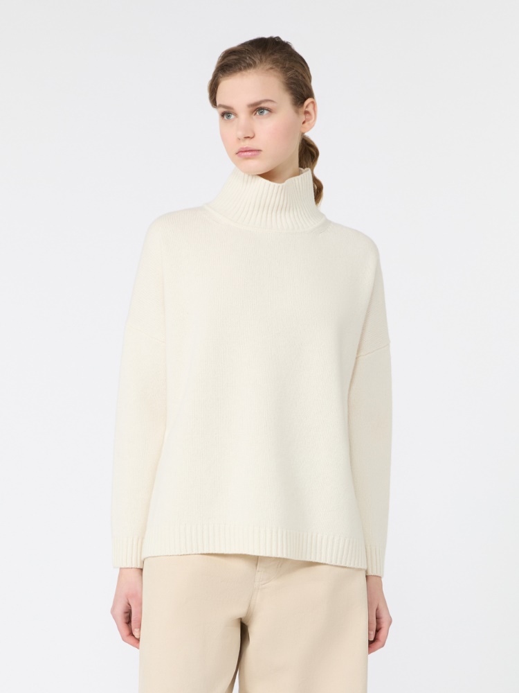 Dolcevita in filato di lana - AVORIO - Max Mara - 2