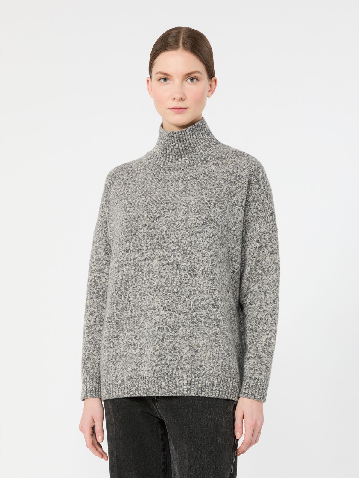 Dolcevita in filato di lana - GRIGIO MEDIO - Max Mara - 2