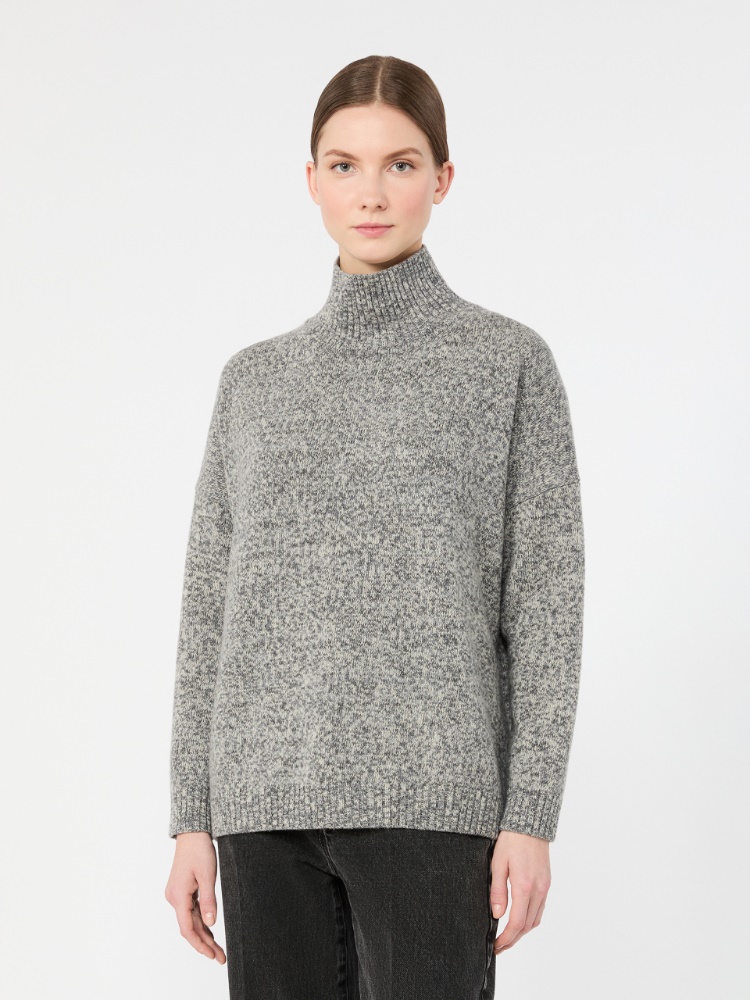 Dolcevita in filato di lana - GRIGIO MEDIO - Max Mara - 2