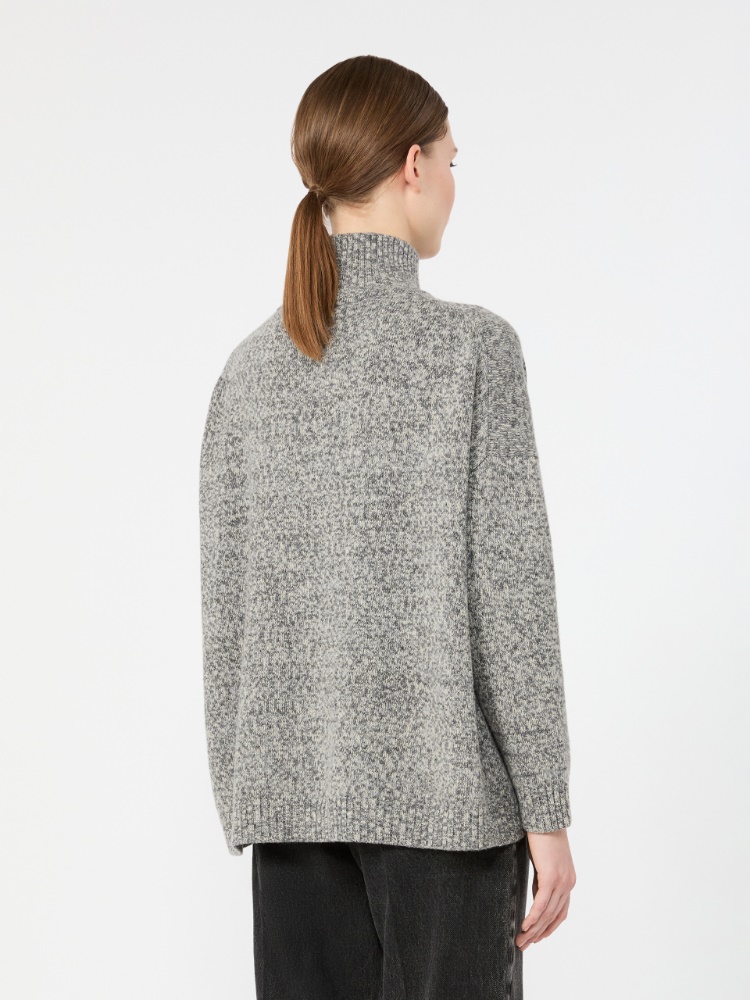 Dolcevita in filato di lana - GRIGIO MEDIO - Max Mara - 3