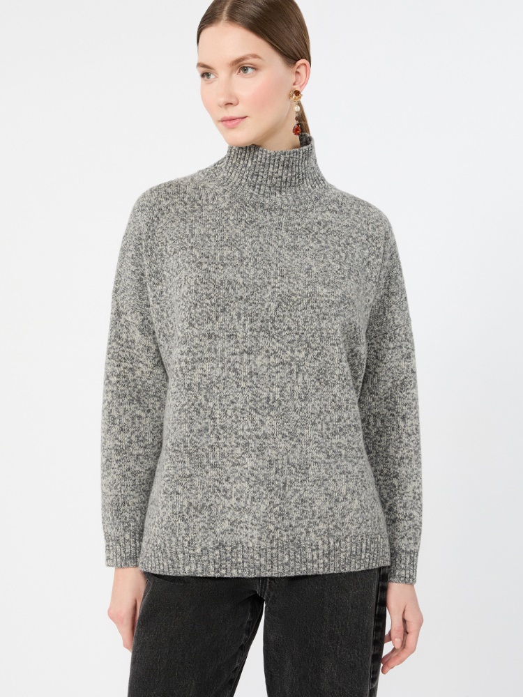 Dolcevita in filato di lana - GRIGIO MEDIO - Max Mara - 4