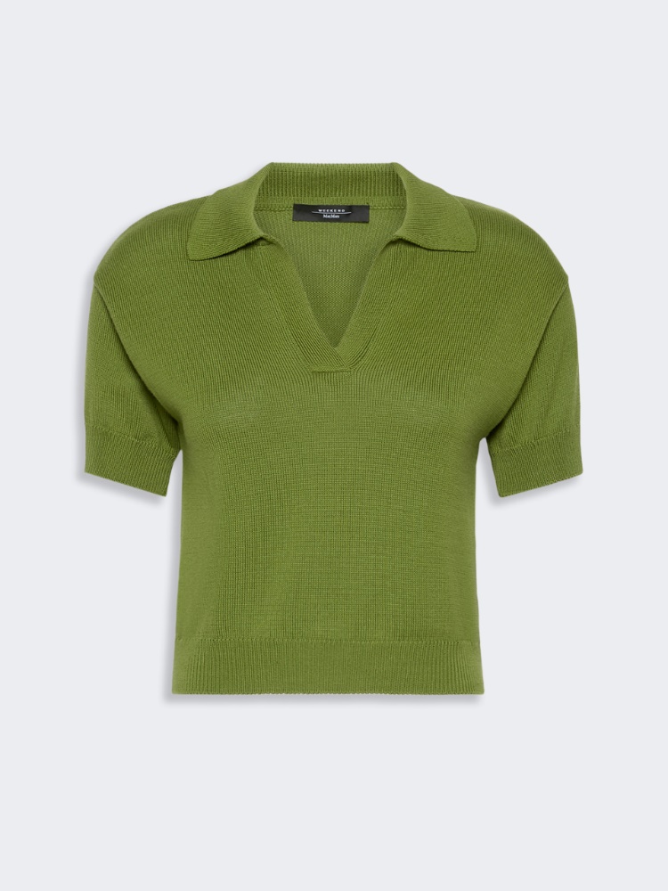 Pull en fil de coton - VERT - 6