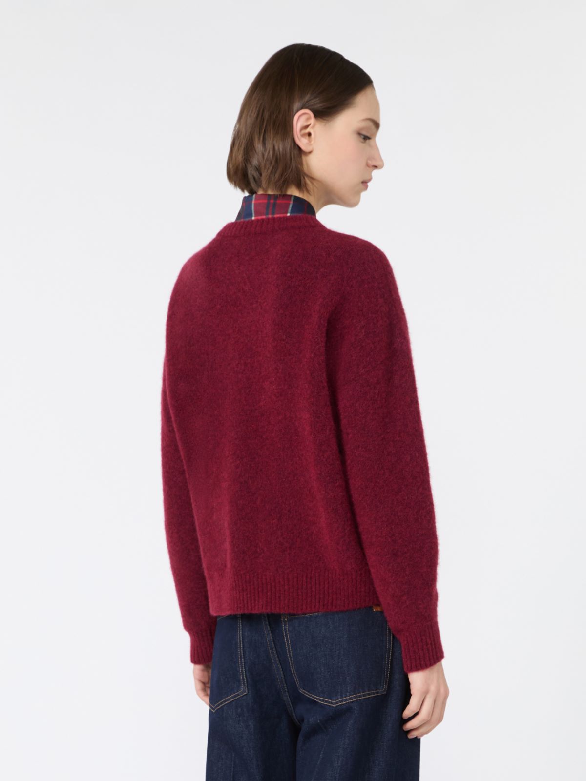 Maglia in mista alpaca e lana - BORDEAUX - Max Mara - 3