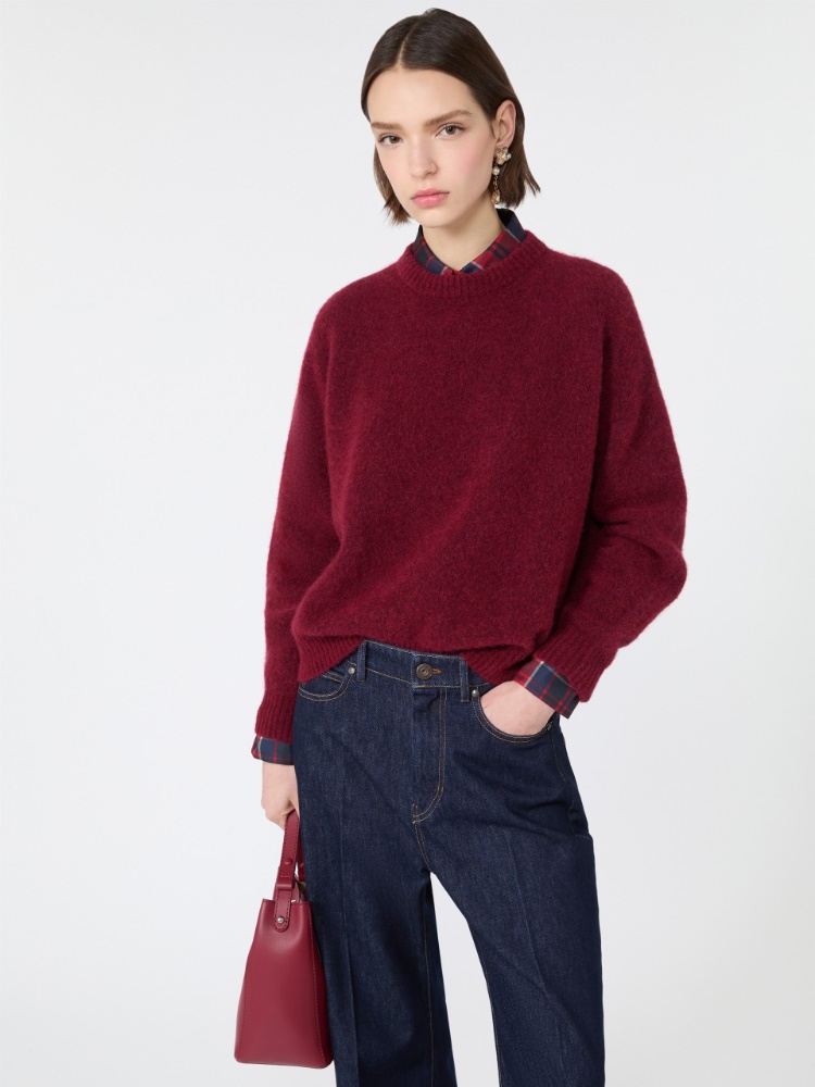 Maglia in mista alpaca e lana - BORDEAUX - Max Mara - 4