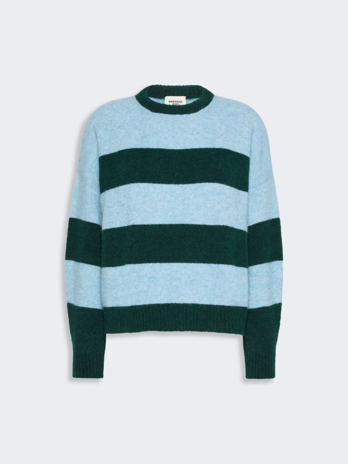 Alpaca and wool blend sweater - LIGHT BLUE - Max Mara - 6
